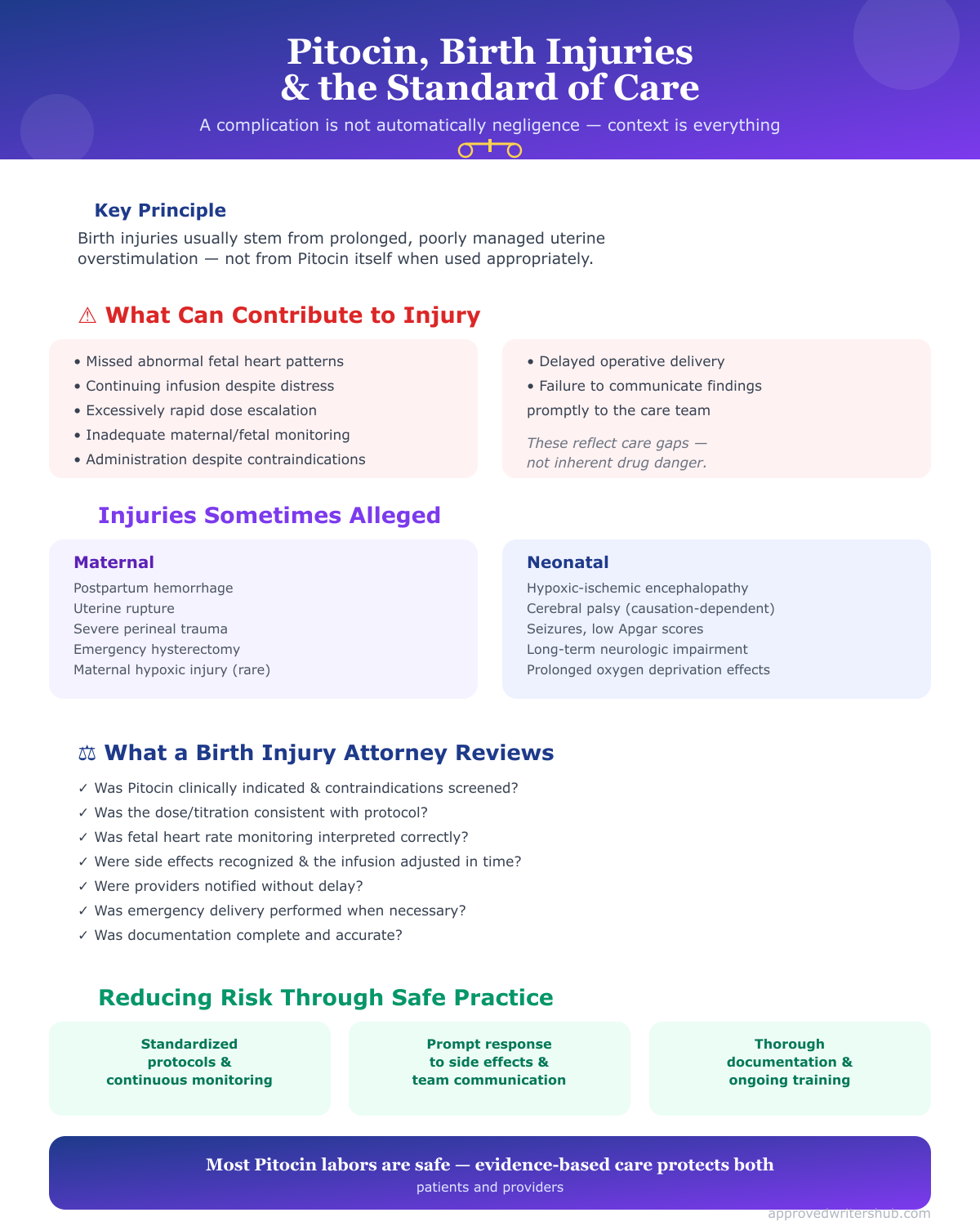 Pitocin Side Effects